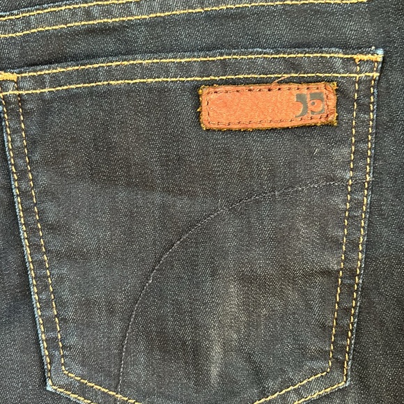 Joes denim jeans , dark wash, cropped skinny. No size tag. Waist 17-18” - Picture 4 of 5